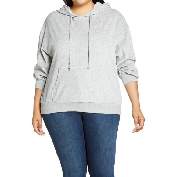 NWT TREASURE & BOND Velour Hoodie Size small - Picture 1 of 5